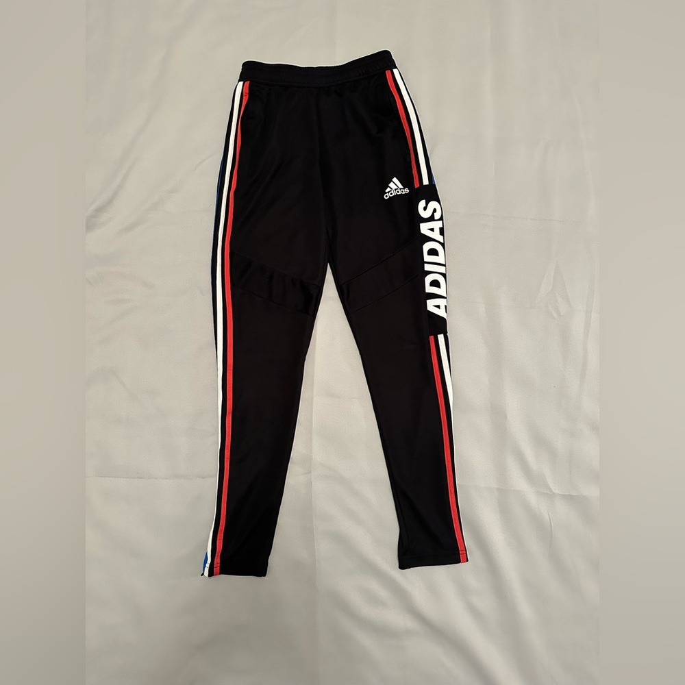 Adidas Men's Track Pants/Joggers - XS - Red White Blue Stripes